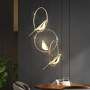 lustre led 	 art oiseau loft originalité décoration