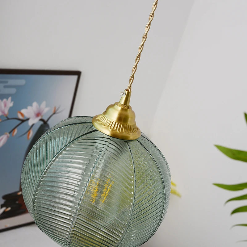 lustre design en verre pour décoration intérieure créative - vue 5 sur 5