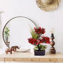 Realistic artificial potted plants for indoor decoration