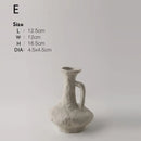 Hydroponics Nordic Style Simple Flower Pot, Ceramic White Vases, Table Accessories, Bathroom Aesthetic Room Decoration