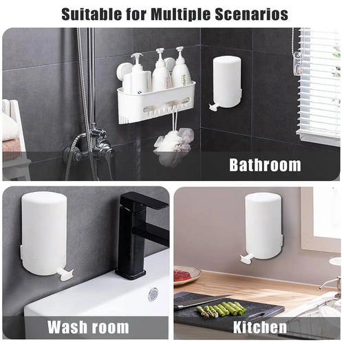 Portable Wall-mounted Soap Powder Grinder Box, Waterproof, 3-level, Adjustable, Bathroom, Hand Washing Tool - vue 6 sur 7
