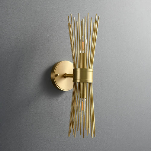applique murale de luxe design en métal antique pour intérieur élégant