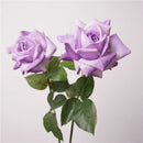 High quality artificial rose branch realistic floral decoration