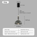 Nordic LED pendant light with adjustable height for home decoration, dining room, living room, bedroom, bedside lighting