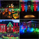 LED garden lamp with remote control, 16 waterproof colours for outdoor use