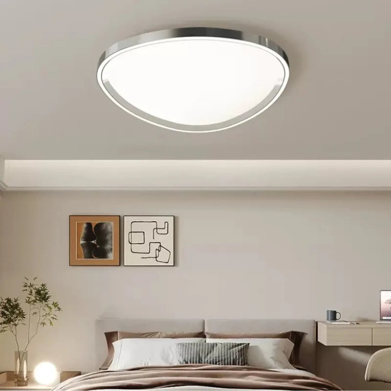 lustre led moderne minimaliste galvanisé protection yeux - vue 5 sur 12