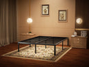 DDPNKL 16 Inch Standard Metal Platform Bed Frame / 3,000 lbs Heavy Duty Steel Slat Easy Assembly Mattress Foundation/Noise Free