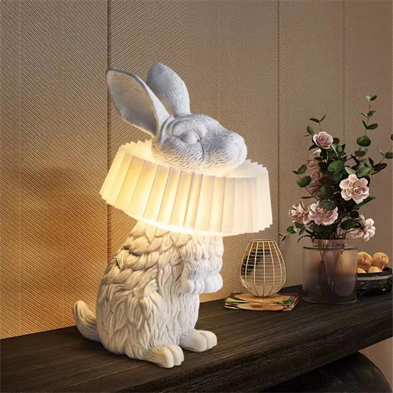 lampe de bureau lapin adorable à led pour enfants - vue 4 sur 15