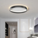 Minimalist round LED ceiling light for home improvement