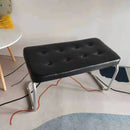 Nordic Stainless Steel Bench Cloakroom Vintage Bed End Stool Iron Wrought Door Shoe Change, Dining Room Benches