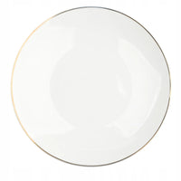 Assiette plate céramique motif cloche bordure 26cm
