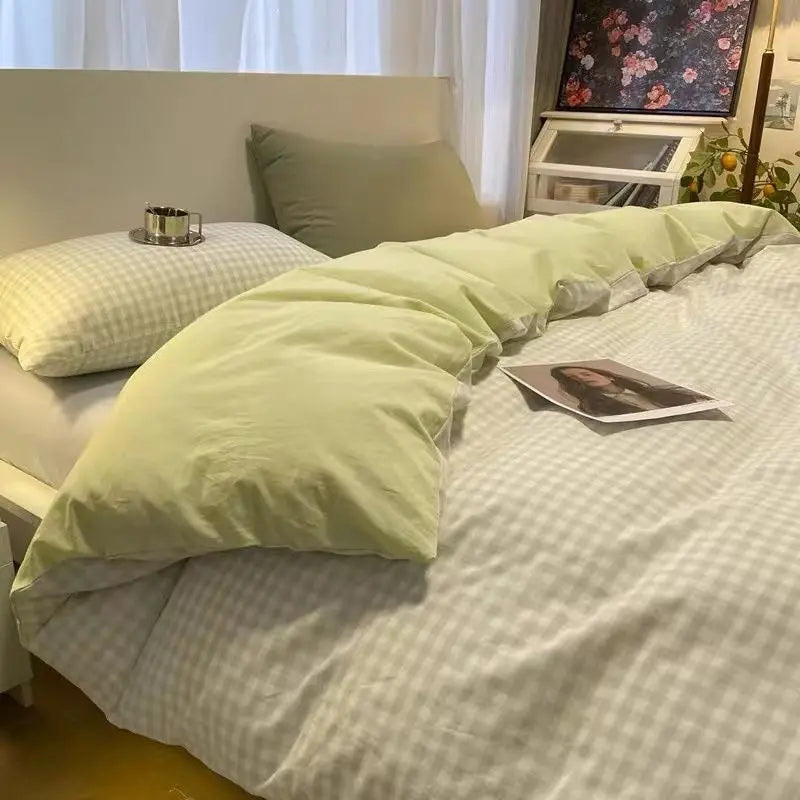 parure de lit nordique housse taies drap plat collection 2025