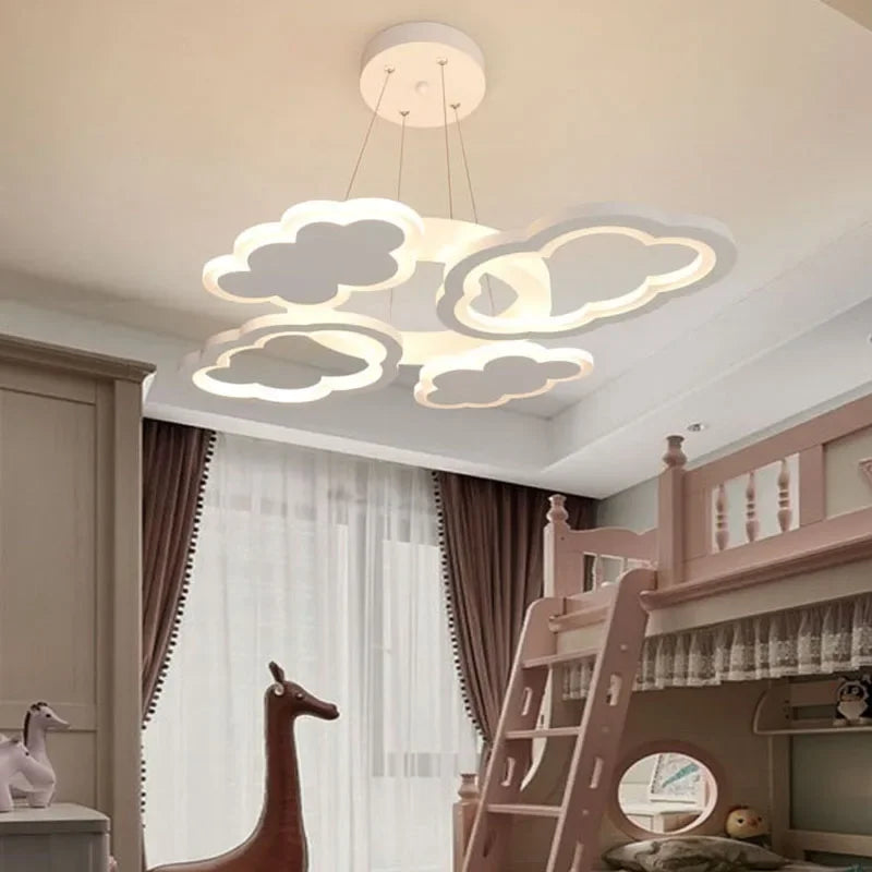 lustre led moderne créatif pour chambre enfant et salon intérieur - vue 2 sur 13