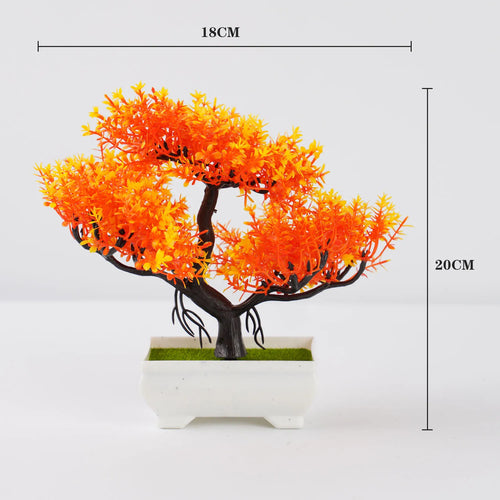 plantes artificielles bonsaï petit arbre décoration intérieure et extérieure - vue 4 sur 32