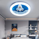 lustre astronaute led 2024 pour enfants avec lampe cloud suspendue