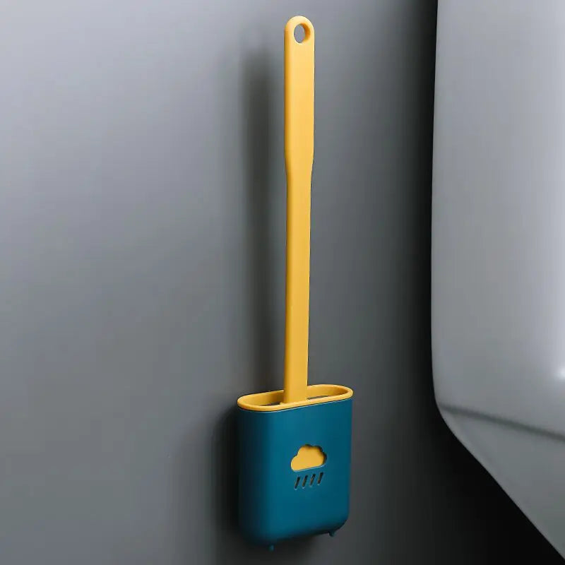 brosse en silicone avec support et poils souples pour nettoyage rapide - vue 5 sur 12