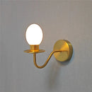 Modern egg-shaped wall light with creative minimalist design