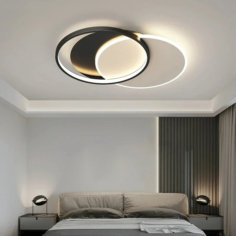 plafonnier led suspendu design moderne luminaire décoratif d'intérieur - vue 7 sur 15