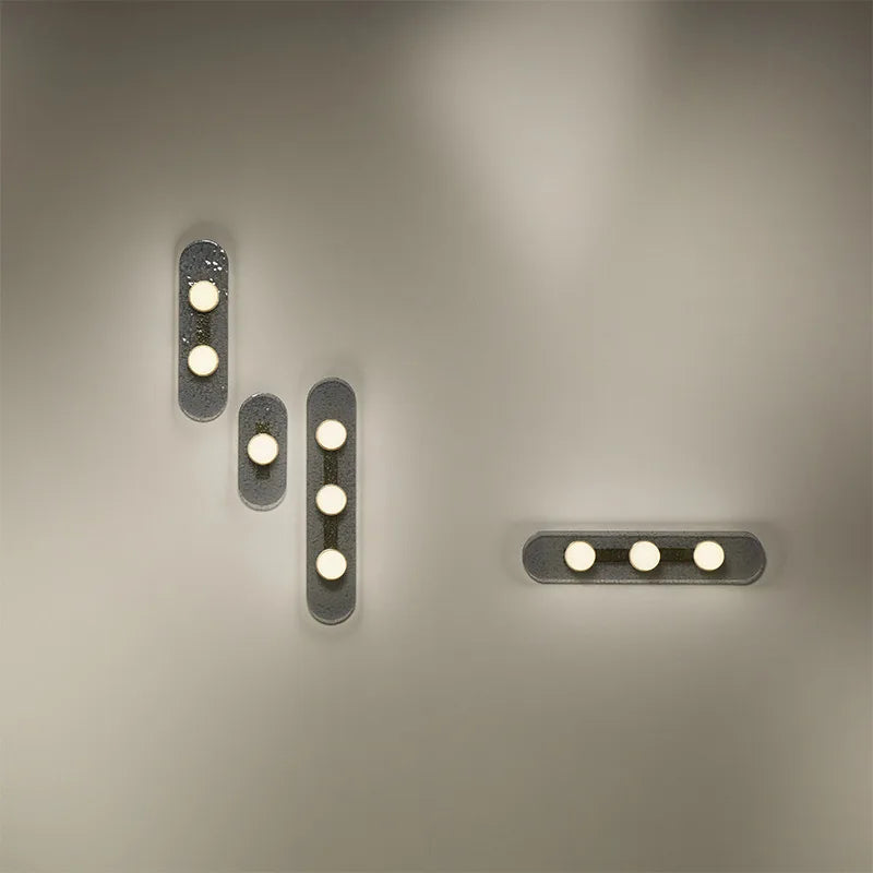 applique murale minimaliste longue lampe décorative vintage luxueuse