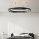 Italian minimalist chandelier high-end nordic design glass