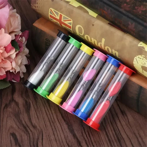 lot de 6 sabliers colorés pour chronométrage pratique et amusant - vue 7 sur 7