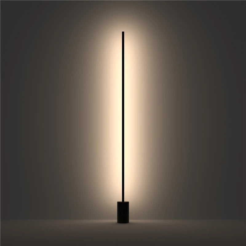 lampadaire led nordique moderne pour décoration intérieure