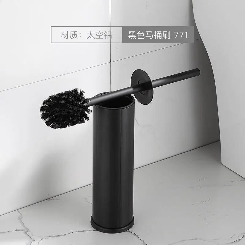 brosse de toilette avec support pour salle de bain