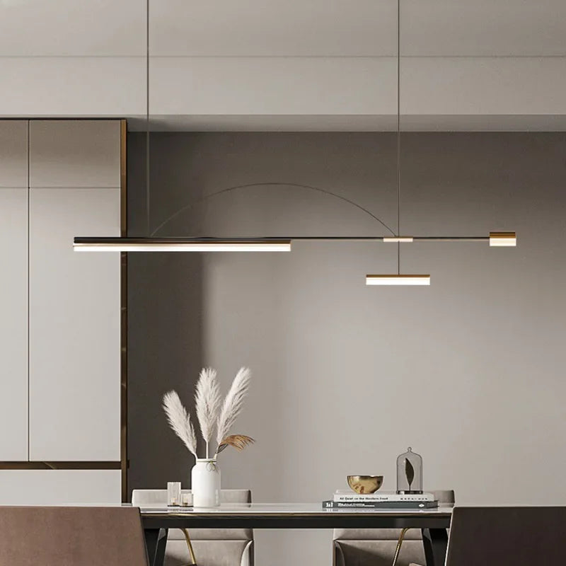 Modern minimalist nordic chandelier for interior decor - vue 3 sur 16