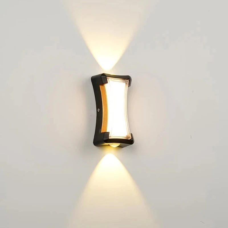 applique murale extérieure moderne étanche à led pour tous espaces - vue 5 sur 12