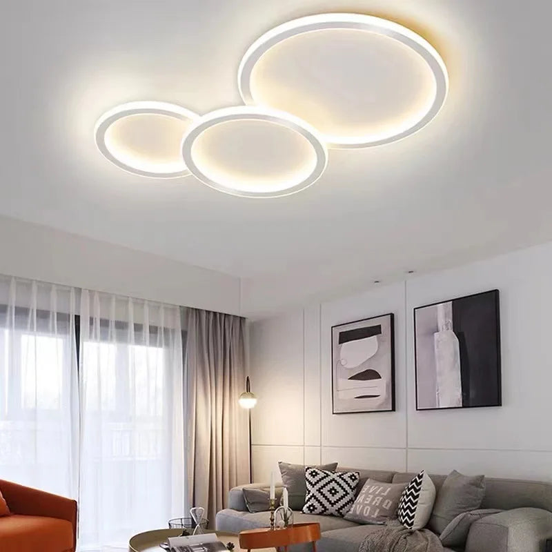 plafonnier led moderne pour une décoration intérieure élégante - vue 4 sur 11