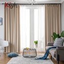 Rideau occultant moderne long pour chambre salon fenêtre