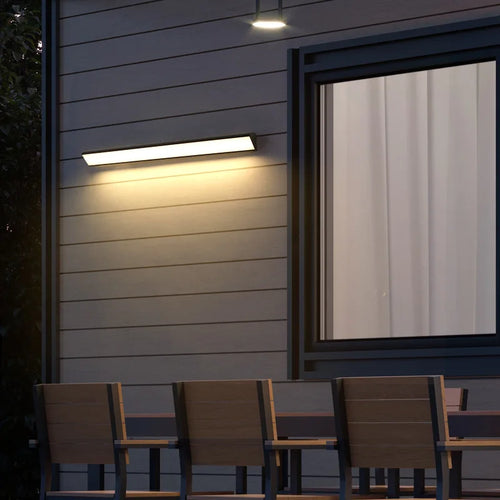 Applique murale LED éclairage extérieur IP65 moderne étanche jardin terrasse porte de garage clôture décoration intérieure éclairage appliques murales - vue 6 sur 6