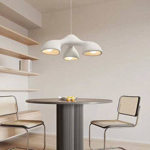 Minimalist Nordic designer chandelier - vue 5 sur 9