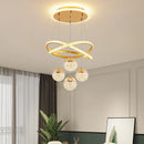 Modern minimalist chandelier for elegant and refined interiors