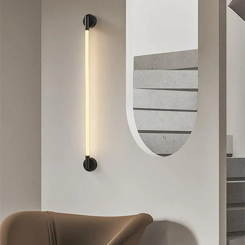 applique murale en acier inoxydable et silicone 	 style