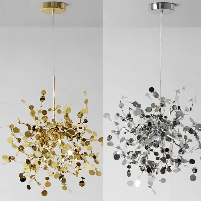 suspension design moderne en acier inoxydable pour intérieur - vue 7 sur 20