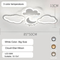 Children's room nursery LED ceiling light princess baby
