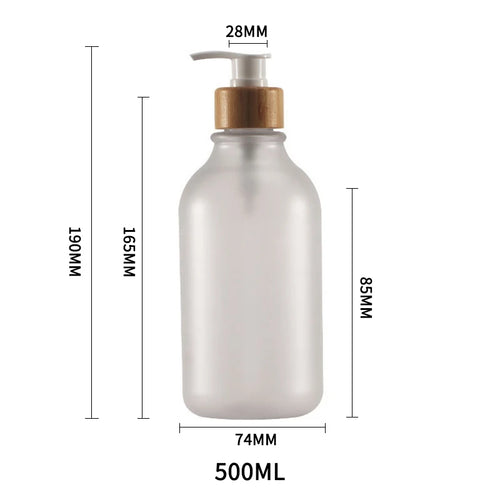 flacon pompe rechargeable pour shampoing et gel douche - vue 13 sur 33