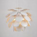 lustre moderne en verre forme pomme de pin pour décoration intérieure