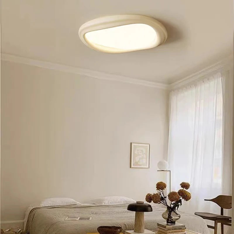 Plafonnier rond led moderne avec télécommande pour décoration intérieure - vue 7 sur 16