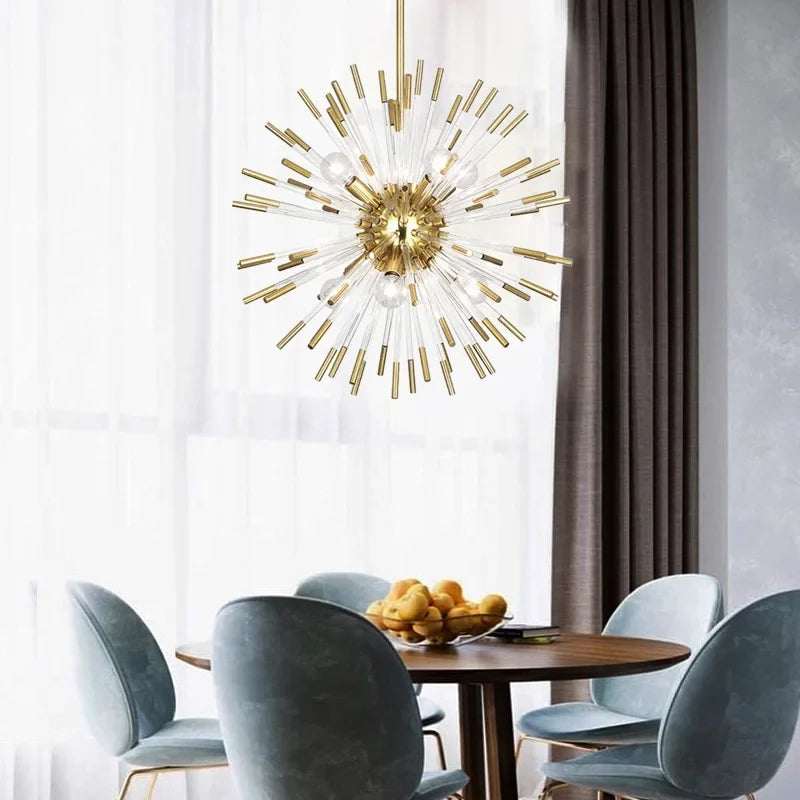 lustre nordique postmoderne décoratif en forme de pissenlit - vue 6 sur 12