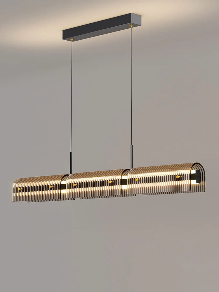 lustre nordique pour éclairage de table et cuisine - vue 5 sur 9