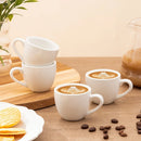 lot de 4 tasses expresso ceramique demitasse anses