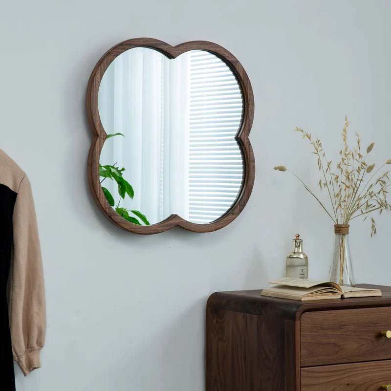 miroirs décoratifs en bois pour maquillage et décoration intérieure - vue 5 sur 7