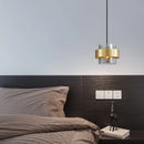 suspension moderne en verre pour décoration intérieure élégante