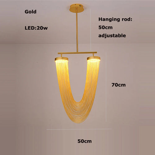 lustre vintage à led éclairage tendance pour intérieur - vue 15 sur 21