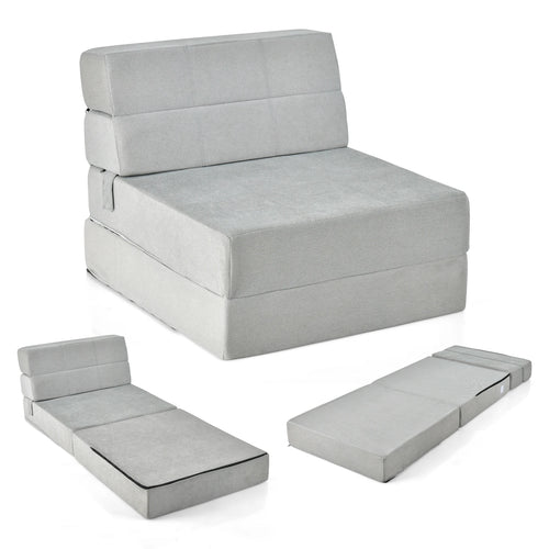 3 in 1 folding sofa bed, folding mattress, foam extra thick (15cm), sofa bed, floor mattress, folding mattress, guest mattress