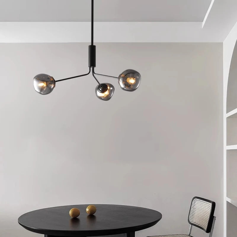 lustre décoratif éclairage intérieur suspension fantaisie - vue 7 sur 9