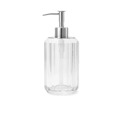 distributeur de savon liquide en cristal transparent pour salle de bain - vue 14 sur 20
