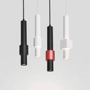 lustre nordique dimmable tube led suspendu éclairage intérieur piste